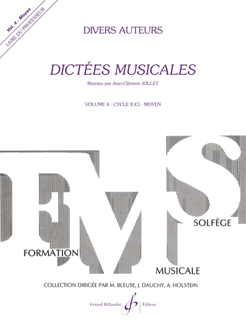 Dictées musicales. Volume 4 Visuell